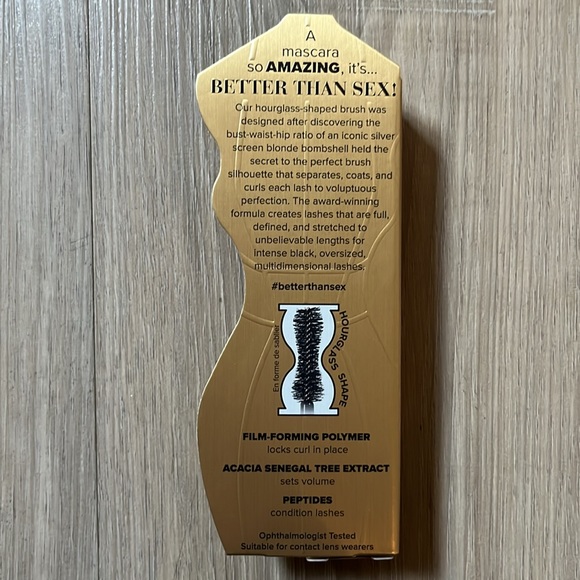 NWT TOO FACED BETTER THAN SEX Full-Size volume mascara - Picture 2 of 3